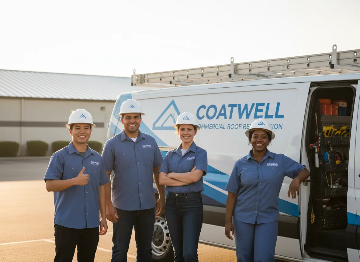 Commercial roof coating company in Arcola, IN